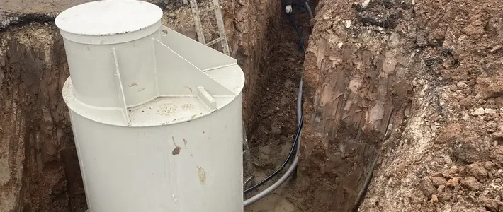 Обустройство с герметичным кессоном в п.г.т. Алексеевское