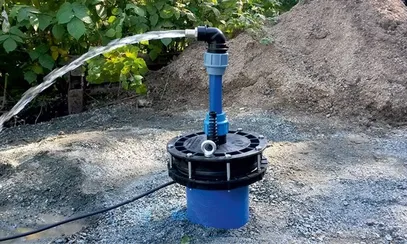 Летнее обустройство скважины под воду