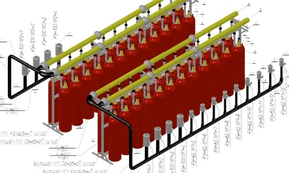 Проектирование пожаротушения