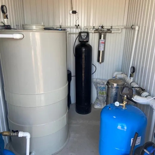 ВЗУ с павильоном и фильтрацией