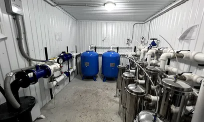 Обслуживание системы очистки воды